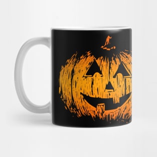 Halloween Pumpkin head design, Cool pumpkin drawing Mug